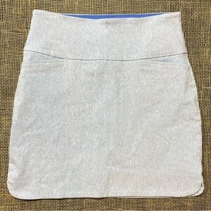 S.C. & Co. Skort Size Small Stretch Heathered Blue/Gray Blue Skort Lining